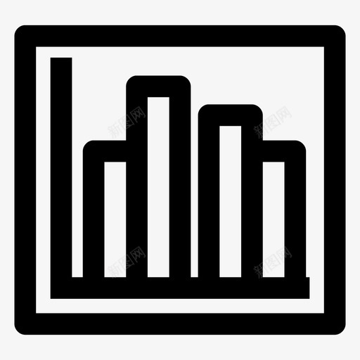 条形图活动面积图图标svg_新图网 https://ixintu.com 图表 条形图 活动 统计信息 面积图