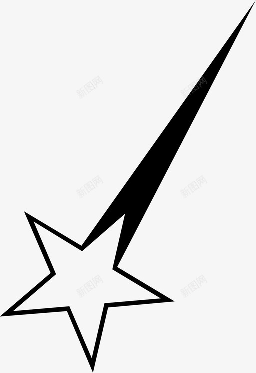 星星明亮奖章图标svg_新图网 https://ixintu.com 夜晚 天空 奖章 明亮 星星