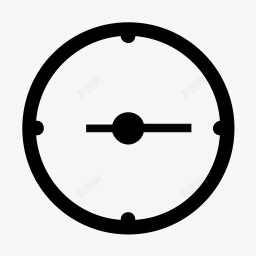 时钟形状图标svg_新图网 https://ixintu.com 形状 时钟