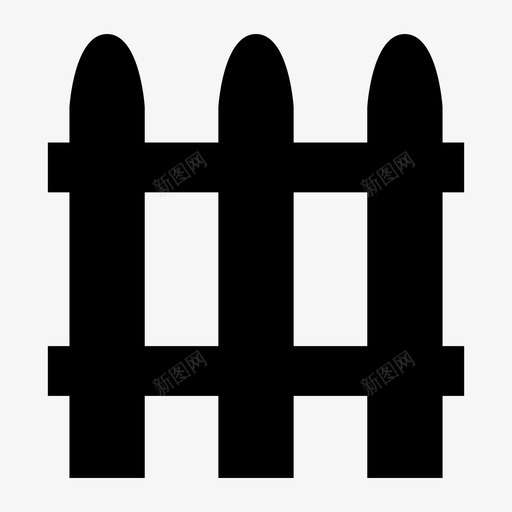 围栏农场花园图标svg_新图网 https://ixintu.com 农场 围栏 材料 花园 防护
