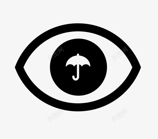 看天气眼睛痴迷图标svg_新图网 https://ixintu.com 伞 动词 心事重重 痴迷 看 看天气 眼睛