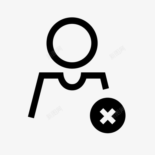 解雇员工退出离开图标svg_新图网 https://ixintu.com 撤职 注销 离开 解雇员工 辞职 退出