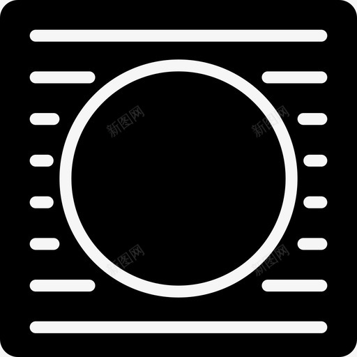 文本环绕形状桌面发布图标svg_新图网 https://ixintu.com 发布 文本环绕形状 桌面 桌面发布实体