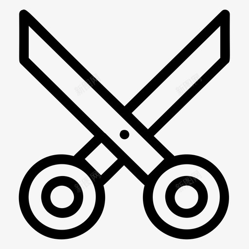 切割机开发剪刀图标svg_新图网 https://ixintu.com 切割机 剪刀 固定 开发 开发用户界面线图标 网页设计