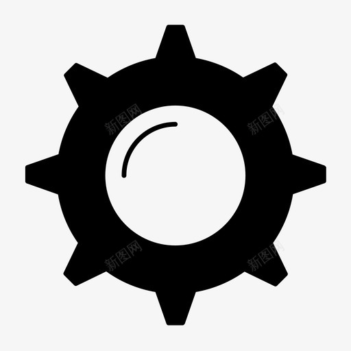 设置业务cog图标svg_新图网 https://ixintu.com cog 业务 业务和办公字形 装备 设置 配置