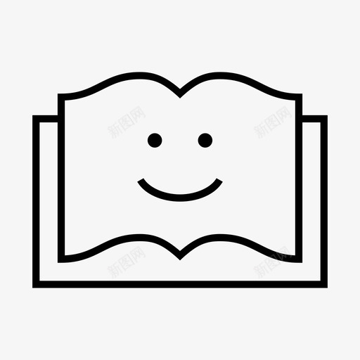 有趣的故事书日记图标svg_新图网 https://ixintu.com 书 日记 有趣的故事 笔记本