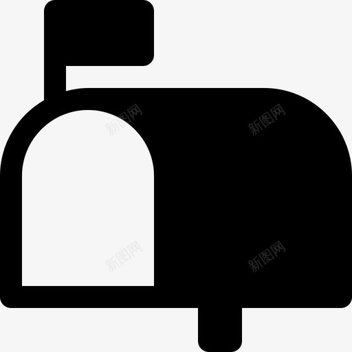 邮箱关闭标志邮件图标svg_新图网 https://ixintu.com 服务 标志 电子邮件实心图标 邮件 邮箱关闭
