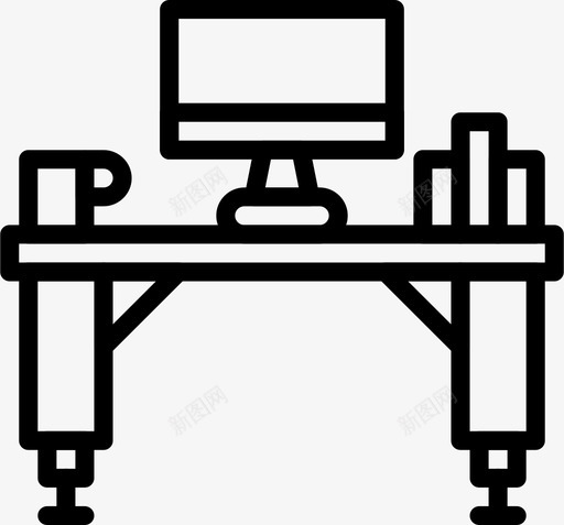办公桌电器家具图标svg_新图网 https://ixintu.com 办公桌 客房 家具 家居 电器 装饰家具家居概述