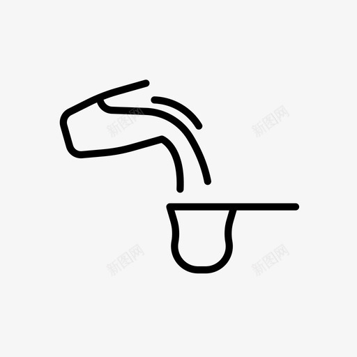 倒酒冲泡茶图标svg_新图网 https://ixintu.com 倒酒 冲泡 茶 饮料套装3