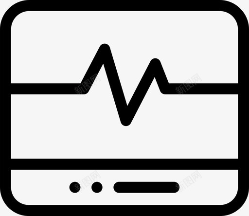 心电图心脏病健康图标svg_新图网 https://ixintu.com 健康 心电图 心脏 心脏病 心跳