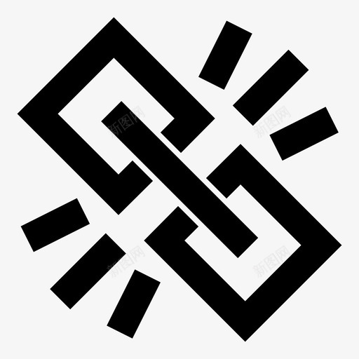 取消链接断开链图标svg_新图网 https://ixintu.com url 取消链接 断开 链