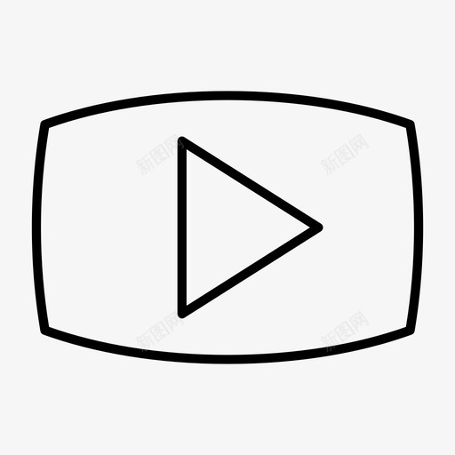 播放器音频多媒体图标svg_新图网 https://ixintu.com 多媒体 播放器 视频播放器 音乐播放器 音频