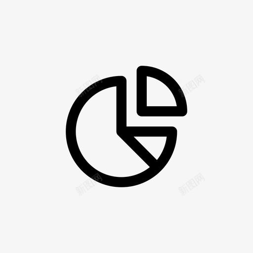 图形饼图像素完美线条图标svg_新图网 https://ixintu.com 像素完美线条 图形 饼图