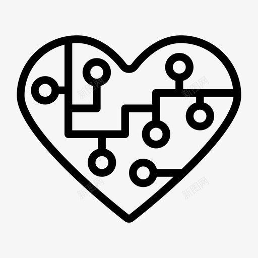 心书签最爱图标svg_新图网 https://ixintu.com 书签 心 智能 最爱 流行 营销