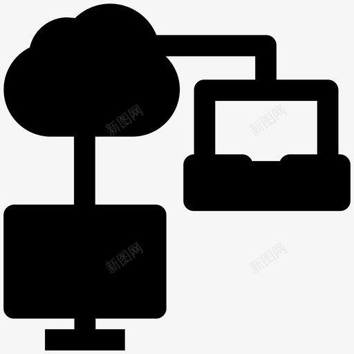 云开发转移图标svg_新图网 https://ixintu.com 云 开发 转移