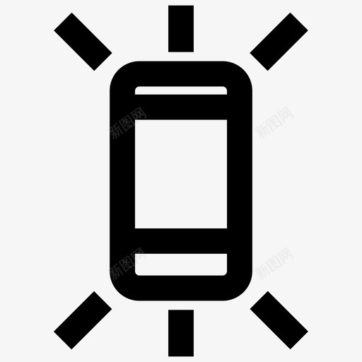 电话手机铃声图标svg_新图网 https://ixintu.com 手机 电话 铃声