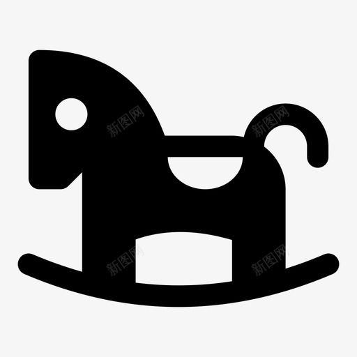 摇摆马婴儿游乐场图标svg_新图网 https://ixintu.com jumpicon婴儿字形 婴儿 摇摆马 游乐场 玩具