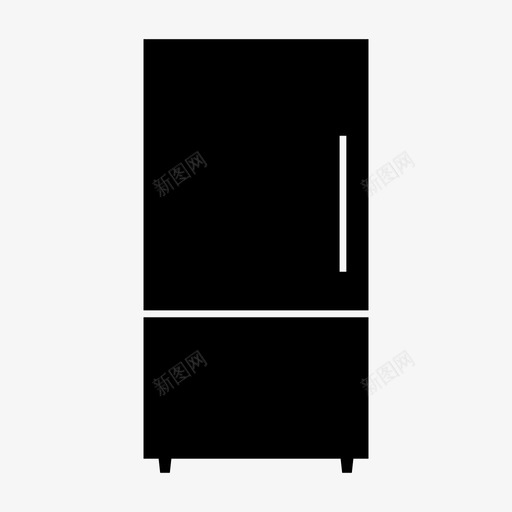 冰箱冷藏家用图标svg_新图网 https://ixintu.com 冰箱 冷藏 家用 新鲜