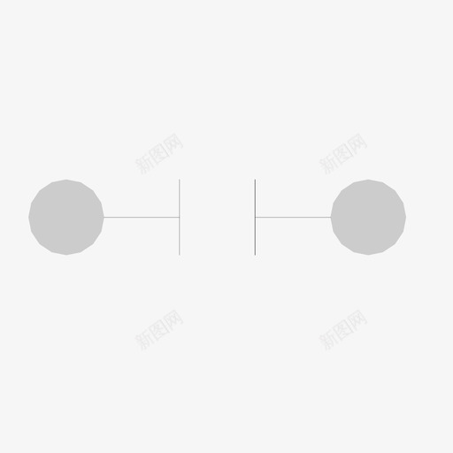 断开链条连杆图标svg_新图网 https://ixintu.com 断开 断开连接 连杆 链条