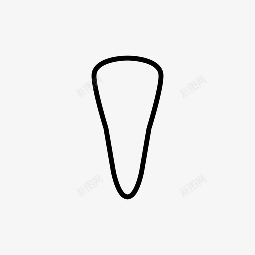 门牙牙医牙齿图标svg_新图网 https://ixintu.com 牙医 牙片 牙齿 门牙