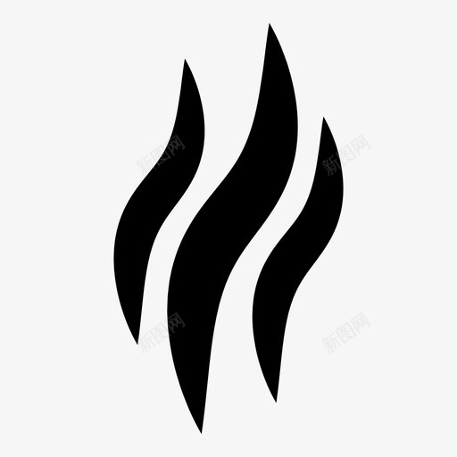 热火图标svg_新图网 https://ixintu.com 火 热