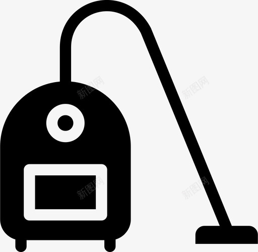 吸尘器胡佛家务活图标svg_新图网 https://ixintu.com 吸尘器 家务活 胡佛
