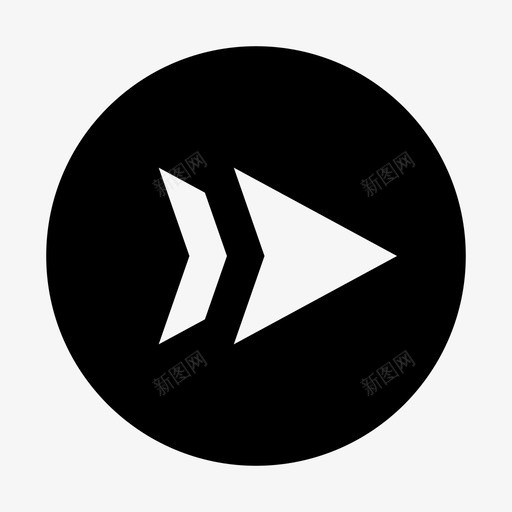 下一步前进箭头图标svg_新图网 https://ixintu.com 下一步 前进 方向 箭头 装饰丁蝙蝠 遥控