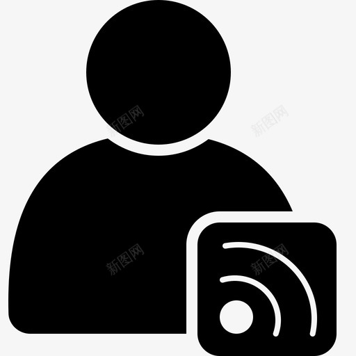 关注博客订阅源图标svg_新图网 https://ixintu.com rss 关注 博客 订阅源