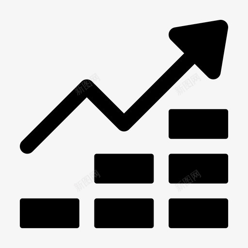 利润财务增长图标svg_新图网 https://ixintu.com 利润 增加 增长 收入 财务 飞龙财务雕文