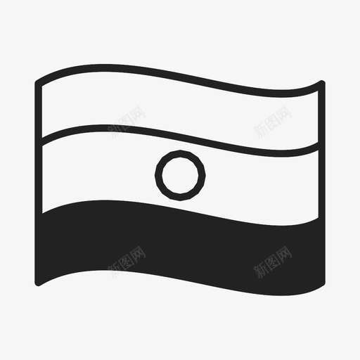 旗帜颜色国家图标svg_新图网 https://ixintu.com 国家 旗帜 条纹 民族 颜色