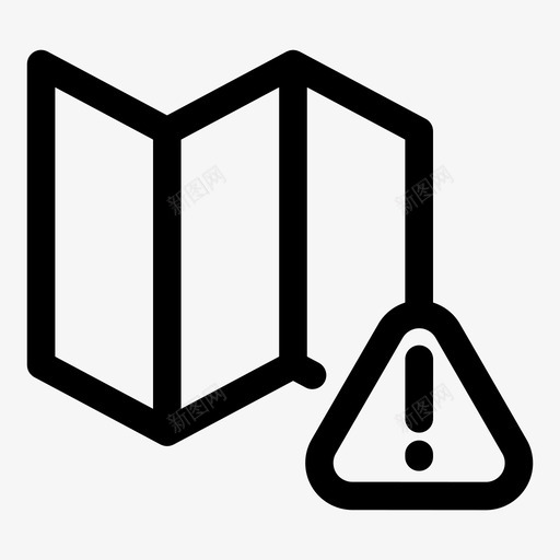 地图错误错误图标集svg_新图网 https://ixintu.com 地图错误 错误图标集