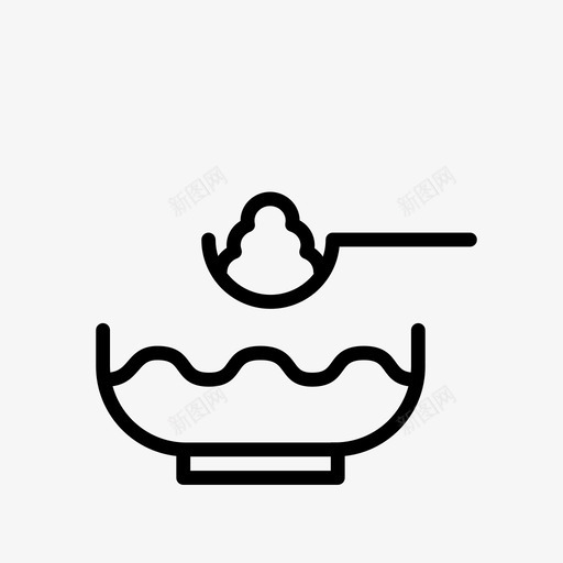 烹饪食物配料图标svg_新图网 https://ixintu.com 厨房 水 烹饪 配料 食物