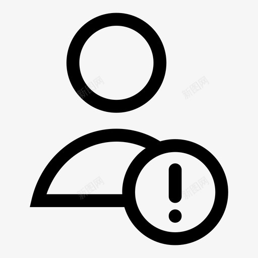 坏用户错误集合图标svg_新图网 https://ixintu.com 坏用户 错误集合