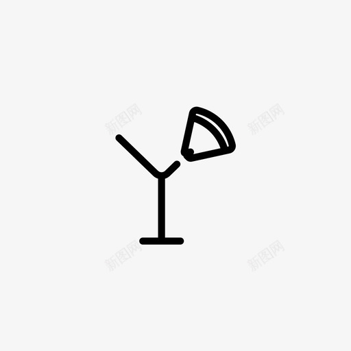 鸡尾酒马提尼西瓜图标svg_新图网 https://ixintu.com 西瓜 饮料套装3 马提尼 鸡尾酒