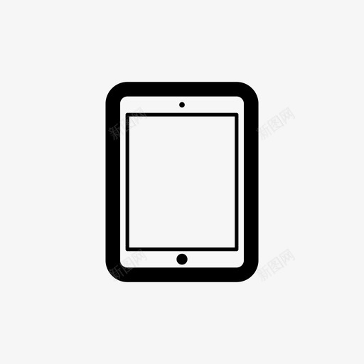 平板电脑显示器电子产品图标svg_新图网 https://ixintu.com ipad 平板电脑 手表 显示器 电子产品 触摸屏 雀巢4