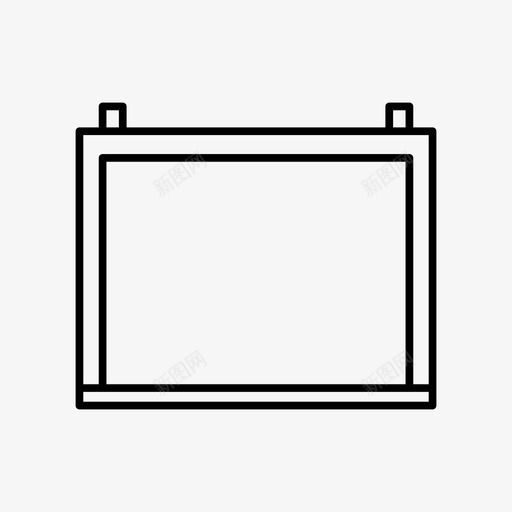 黑板物品学校图标svg_新图网 https://ixintu.com 学校 工具 物品 返校 黑板
