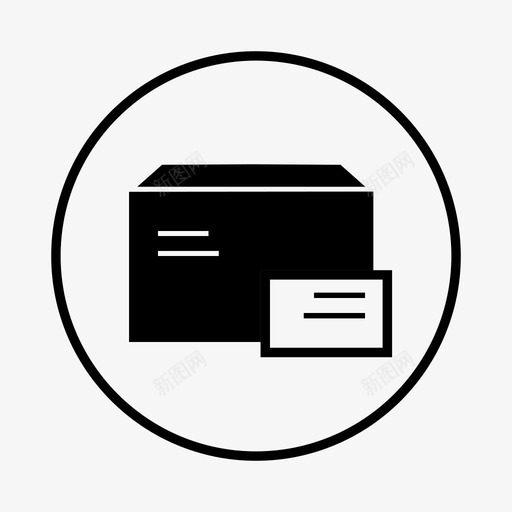 包裹信封信件图标svg_新图网 https://ixintu.com 信件 信封 包裹 电子图标 邮件