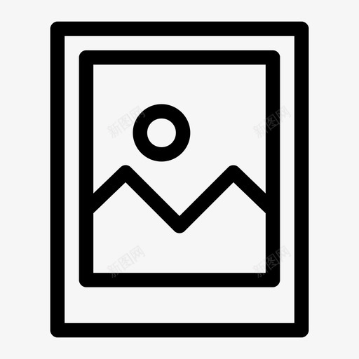 图像相框图库图标svg_新图网 https://ixintu.com 图像 图库 图片 常用ui介质 照片 相框