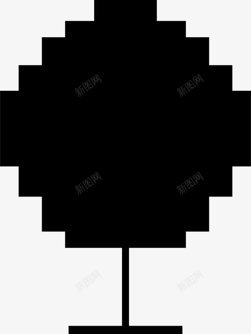 树树枝森林图标svg_新图网 https://ixintu.com 树 树枝 森林 植物 花园
