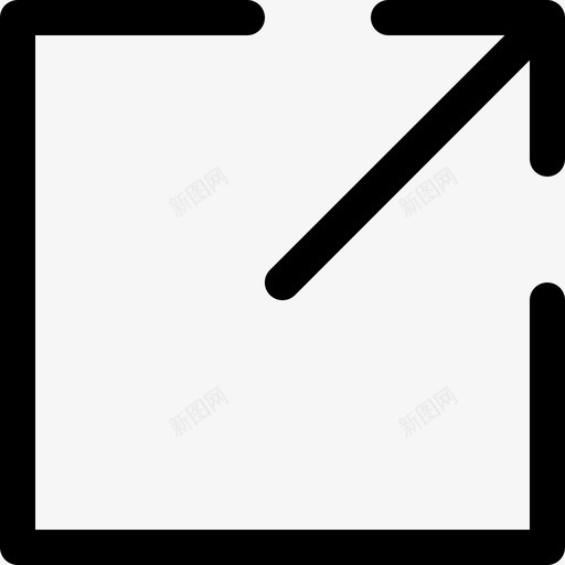 导出按钮箭头方向图标svg_新图网 https://ixintu.com 导出按钮 导航 指示器 方向 箭头 箭头轮廓