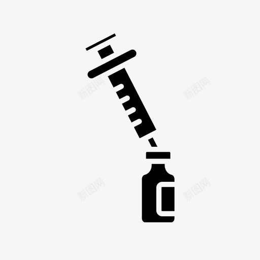 麻醉注射器牙科牙医图标svg_新图网 https://ixintu.com 牙医 牙科 牙齿 牙龈 牙龈健康刷牙防蛀牙 麻醉注射器