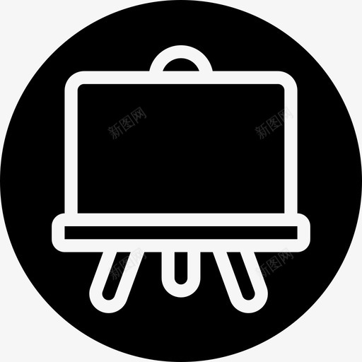 艺术板绘画插图图标svg_新图网 https://ixintu.com 插图 绘画 绘画和插图 艺术板