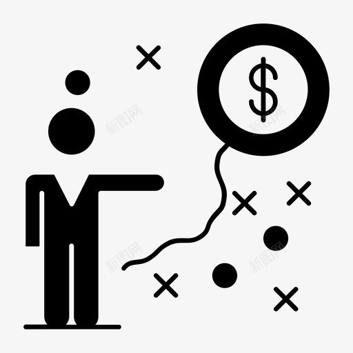 头像企业员工图标svg_新图网 https://ixintu.com 业务和办公室标志符号 企业 员工 头像 用户 金钱