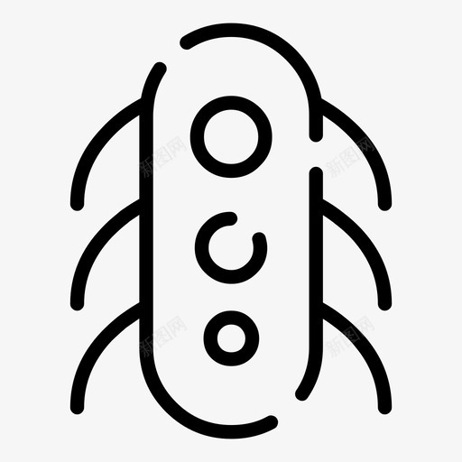 病毒细菌细胞图标svg_新图网 https://ixintu.com 医学 病毒 细胞 细菌