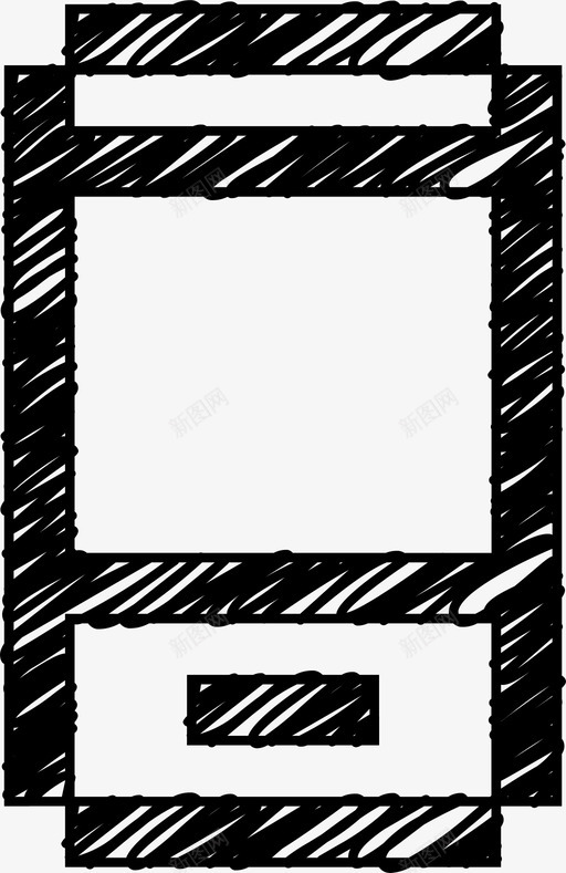 智能手机通讯设备图标svg_新图网 https://ixintu.com blockpadsketchywebessentials 智能手机 草图 设备 通讯