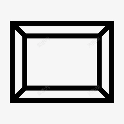 相框墙图标svg_新图网 https://ixintu.com 墙 相框