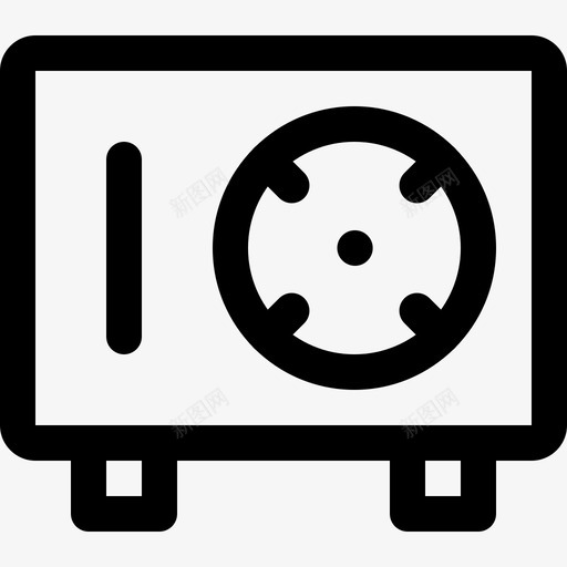 保险箱储物柜钱庄图标集svg_新图网 https://ixintu.com 保险箱 储物柜 钱庄图标集