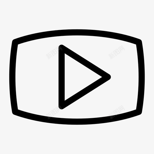 播放器音频多媒体图标svg_新图网 https://ixintu.com 多媒体 播放器 视频播放器 音乐播放器 音频