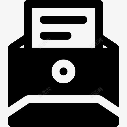 office文档投递业务信封图标svg_新图网 https://ixintu.com office文档投递 业务 信件 信封 电子邮件实心图标