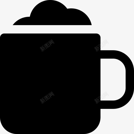 马克杯饮料咖啡摩卡咖啡图标svg_新图网 https://ixintu.com 咖啡 咖啡摩卡咖啡 圣诞实心图标 杯子 点心 饮料 马克杯